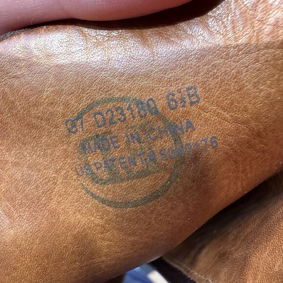 Cole Haan Brown Boots REPAIR OR UPCYCLING Good Leather Dryrot Soles Sz 6.5 Craft - Picture 13 of 13